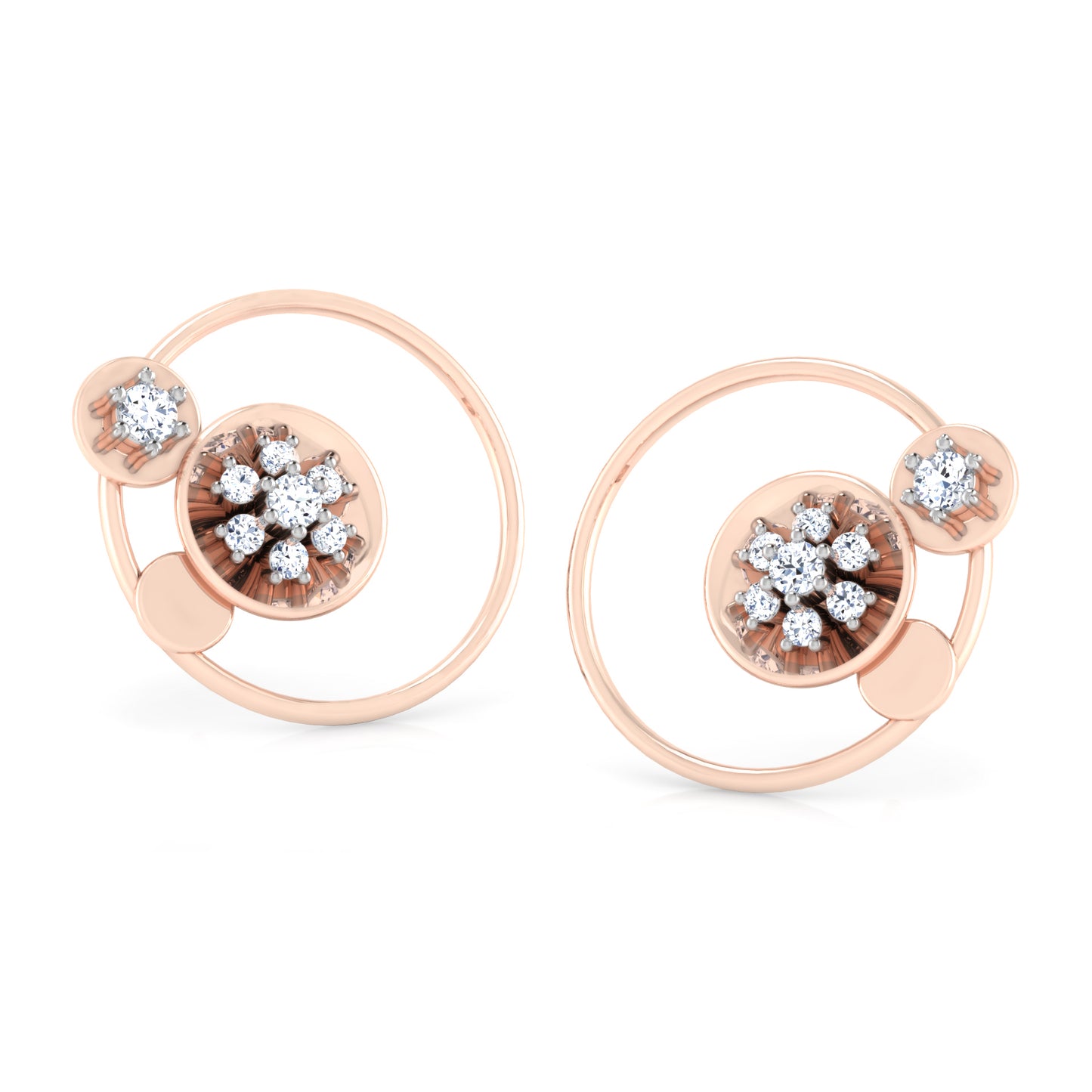 Radiant Reverie Diamond Hoops