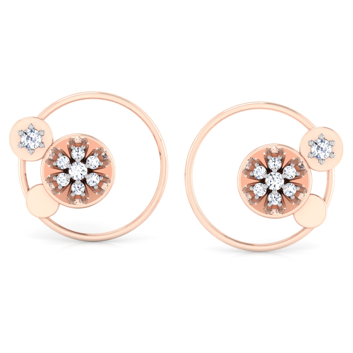 Radiant Reverie Diamond Hoops