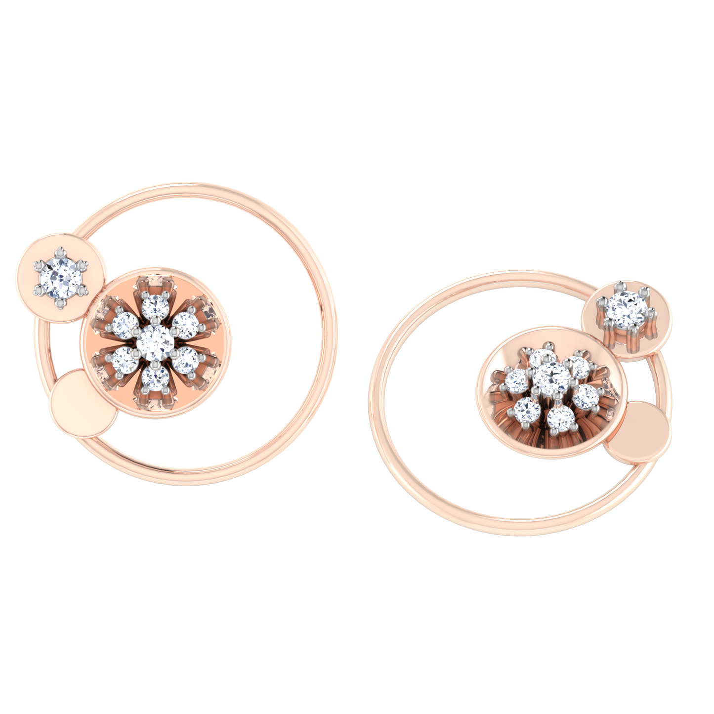 Radiant Reverie Diamond Hoops