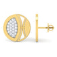 Enigmatic Echo Diamond Studs 18K
