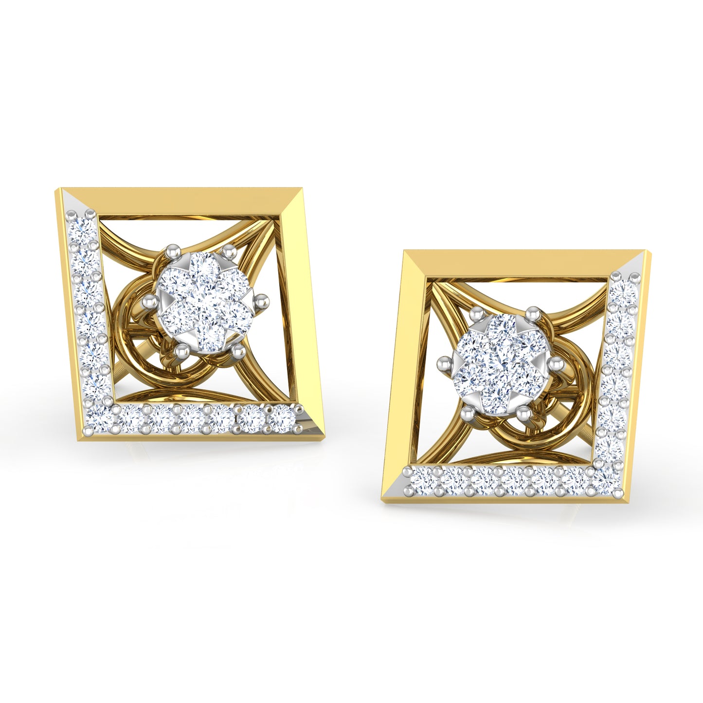 Twilight Tranquility Diamond Threaders