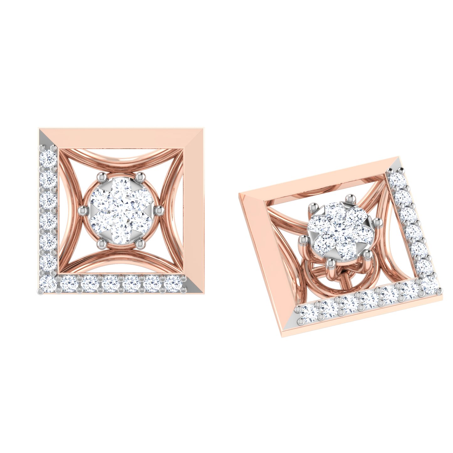 Twilight Tranquility Diamond Threaders