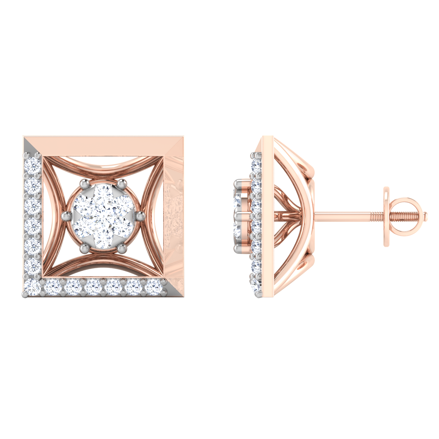 Twilight Tranquility Diamond Threaders