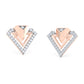 Radiant Reflection Diamond Drops 18K