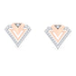 Radiant Reflection Diamond Drops 18K