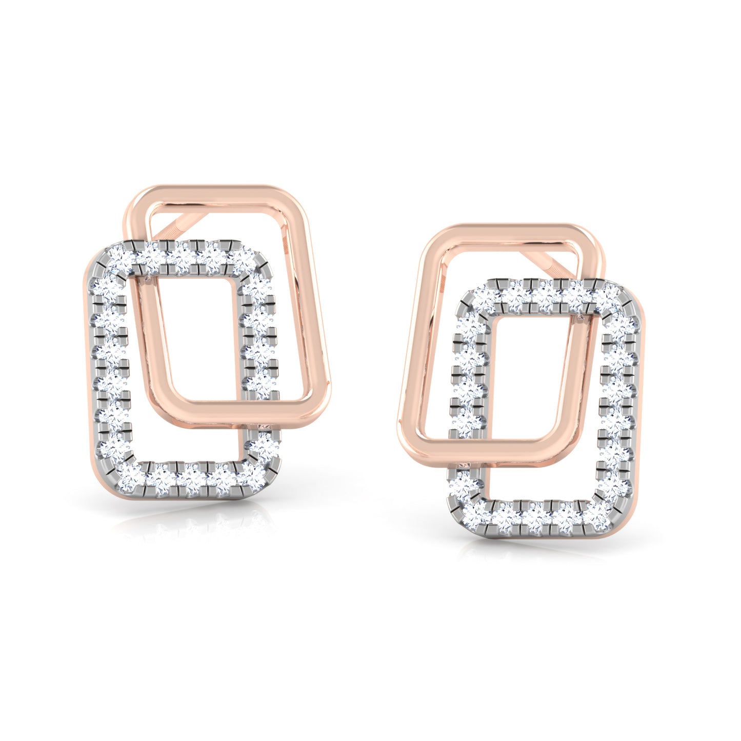 Enchanted Essence Diamond Studs 18K
