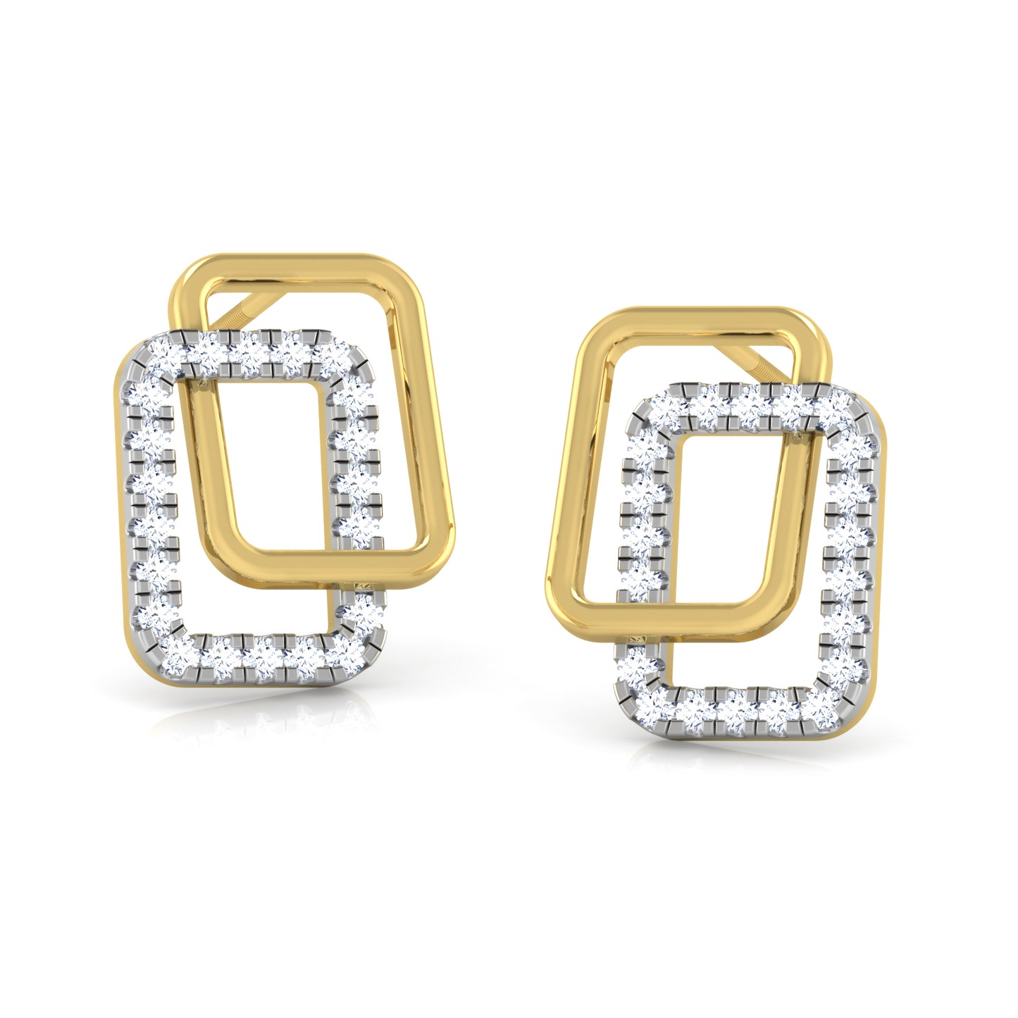 Enchanted Essence Diamond Studs 18K