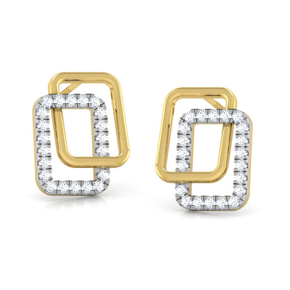 Enchanted Essence Diamond Studs 18K