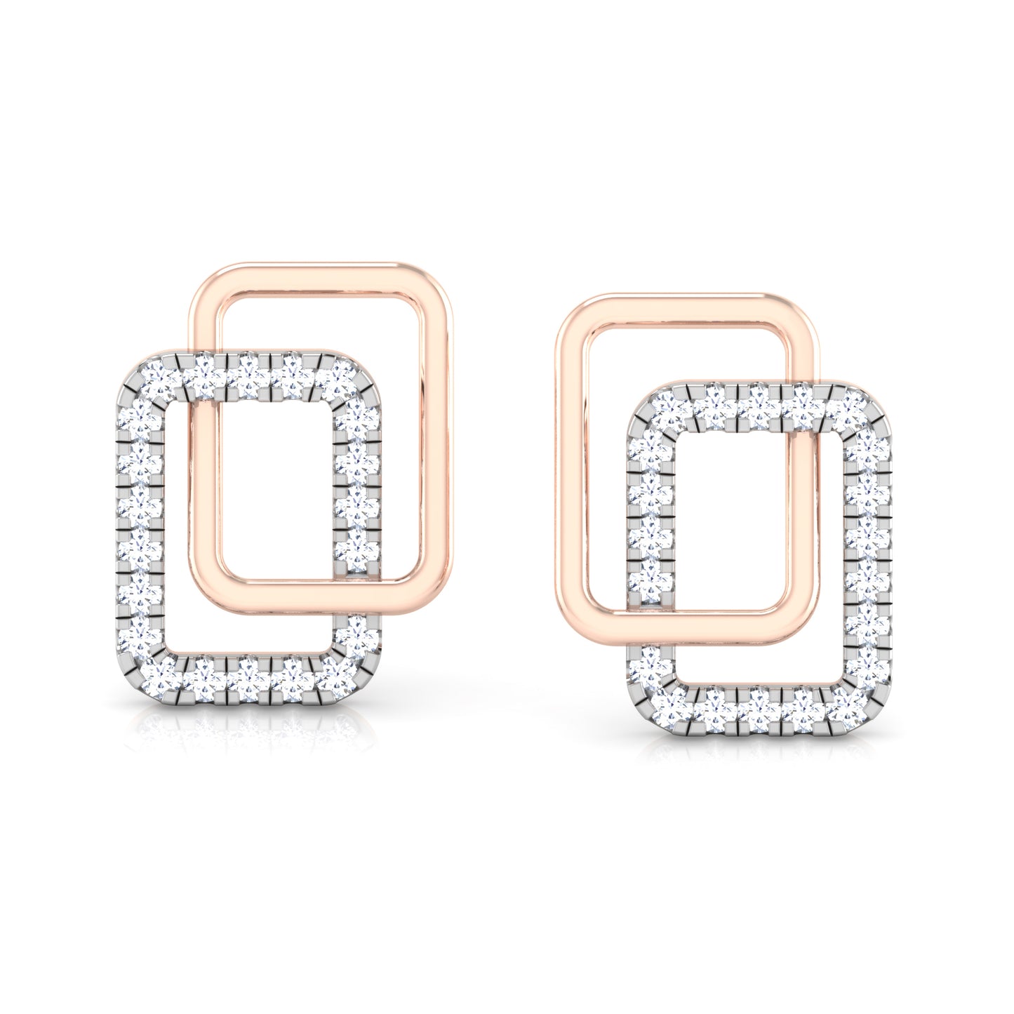 Enchanted Essence Diamond Studs 18K