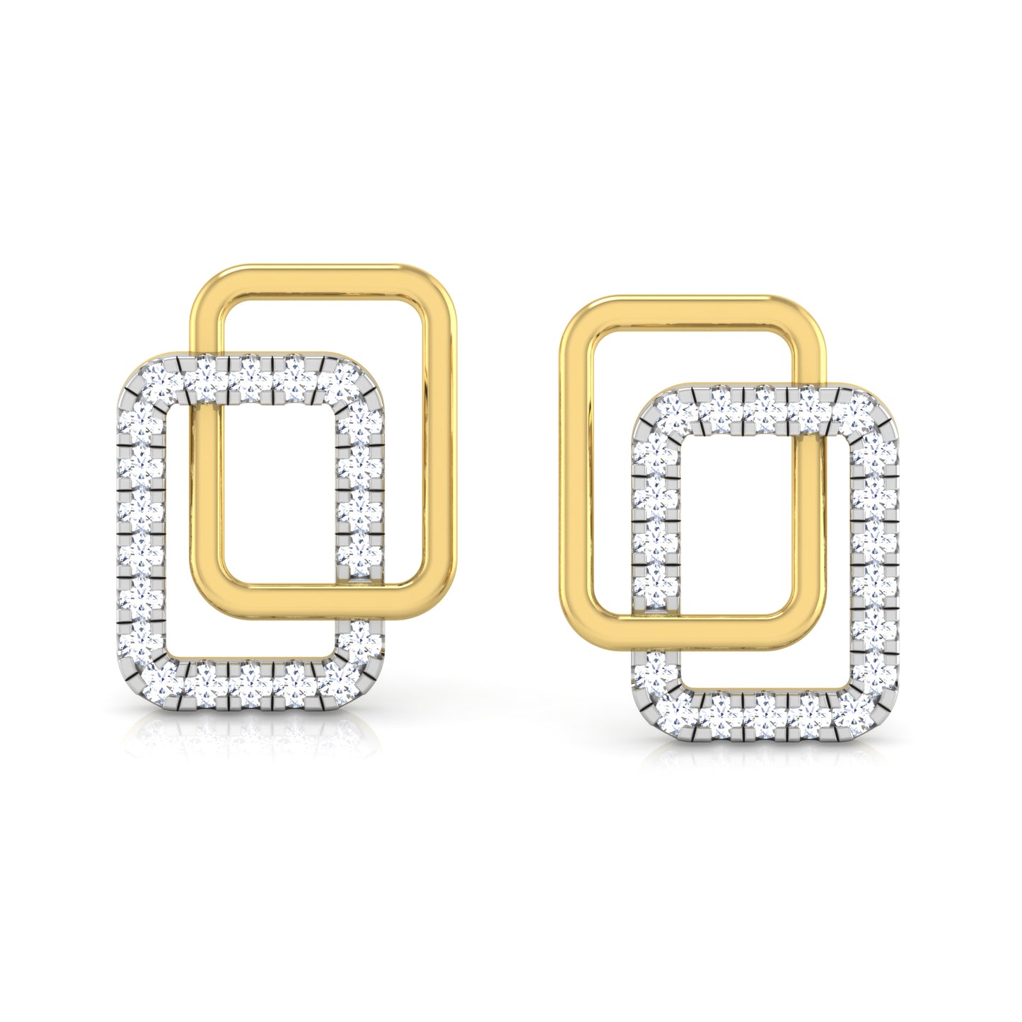 Enchanted Essence Diamond Studs 18K