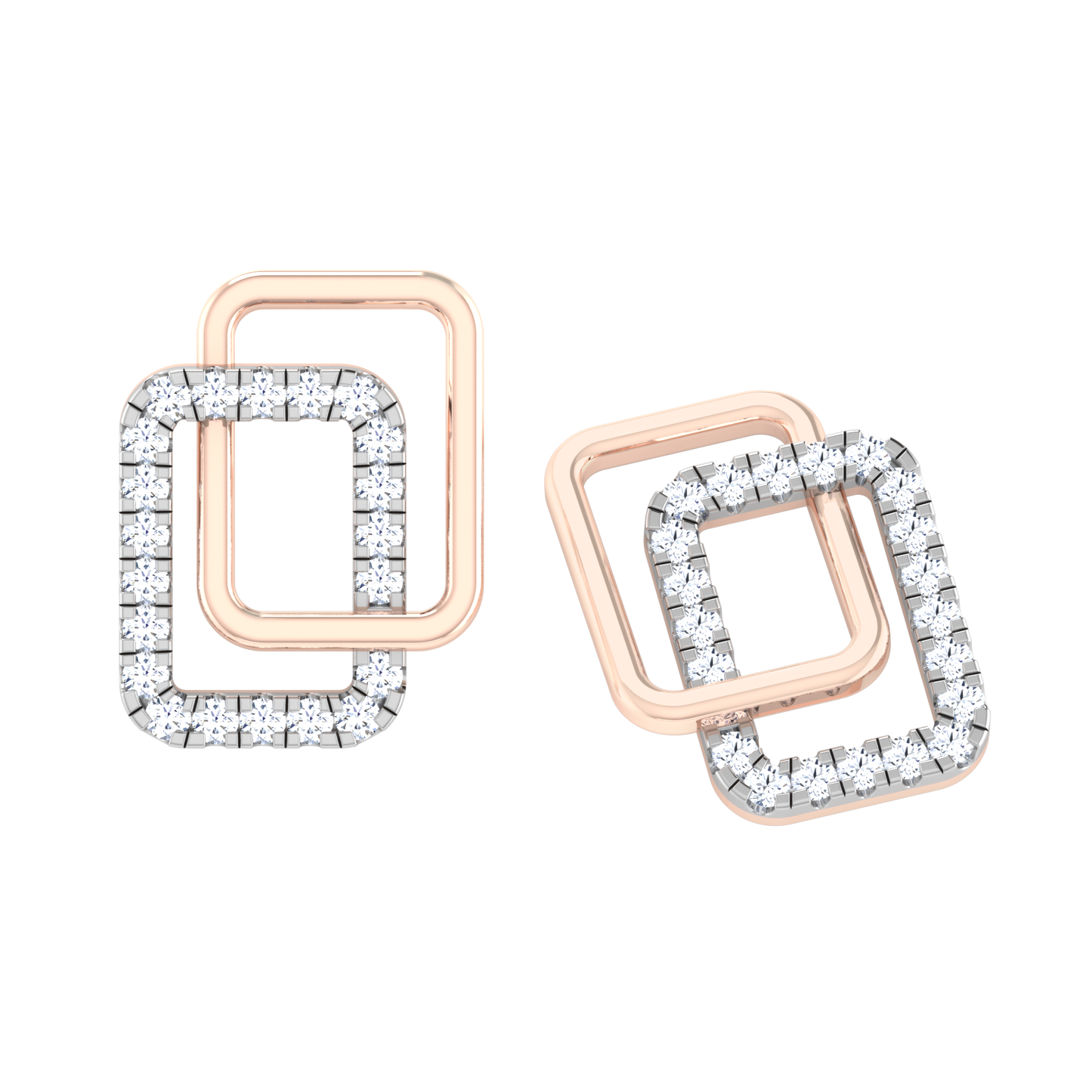 Enchanted Essence Diamond Studs 18K