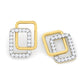 Enchanted Essence Diamond Studs 18K