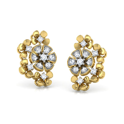 Golden Glamour Earrings 18K