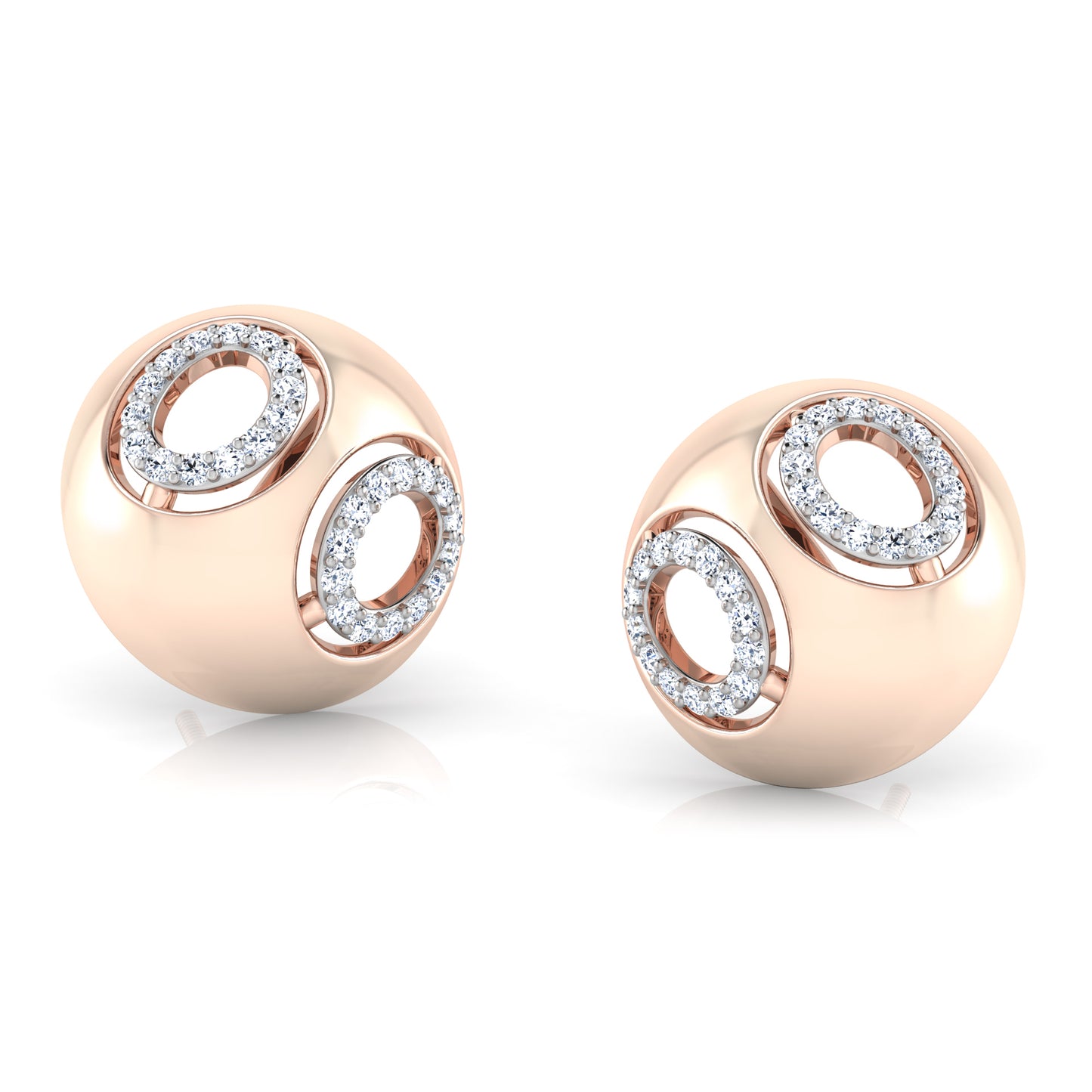 Luminescent Lavender Earrings 18K