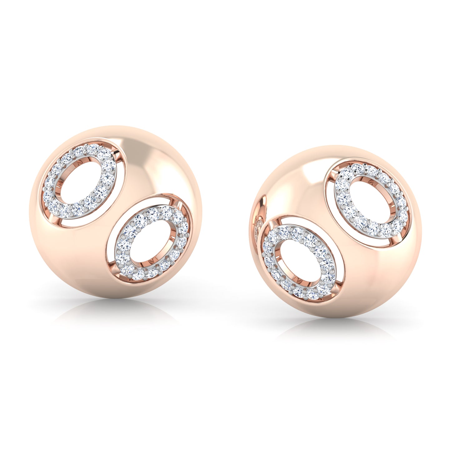 Luminescent Lavender Earrings 18K