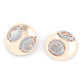 Luminescent Lavender Earrings 18K