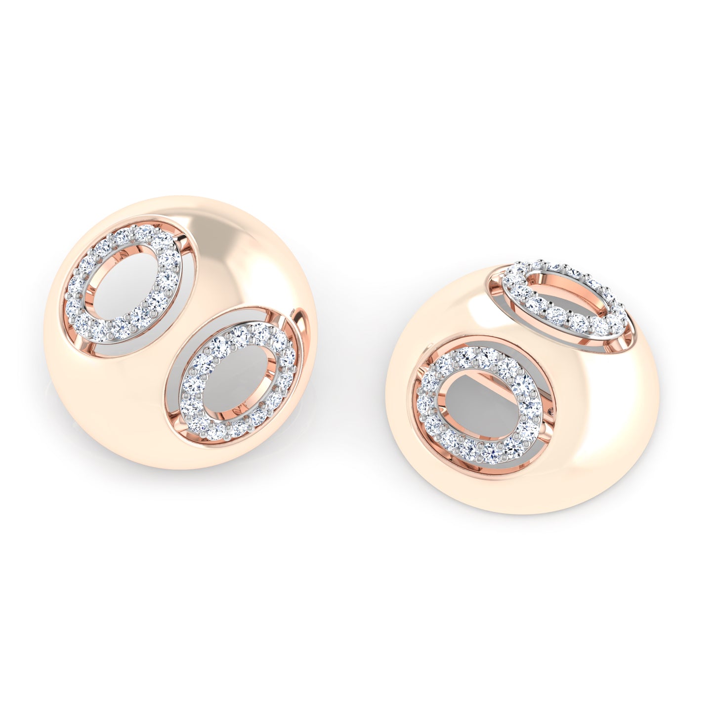 Luminescent Lavender Earrings 18K