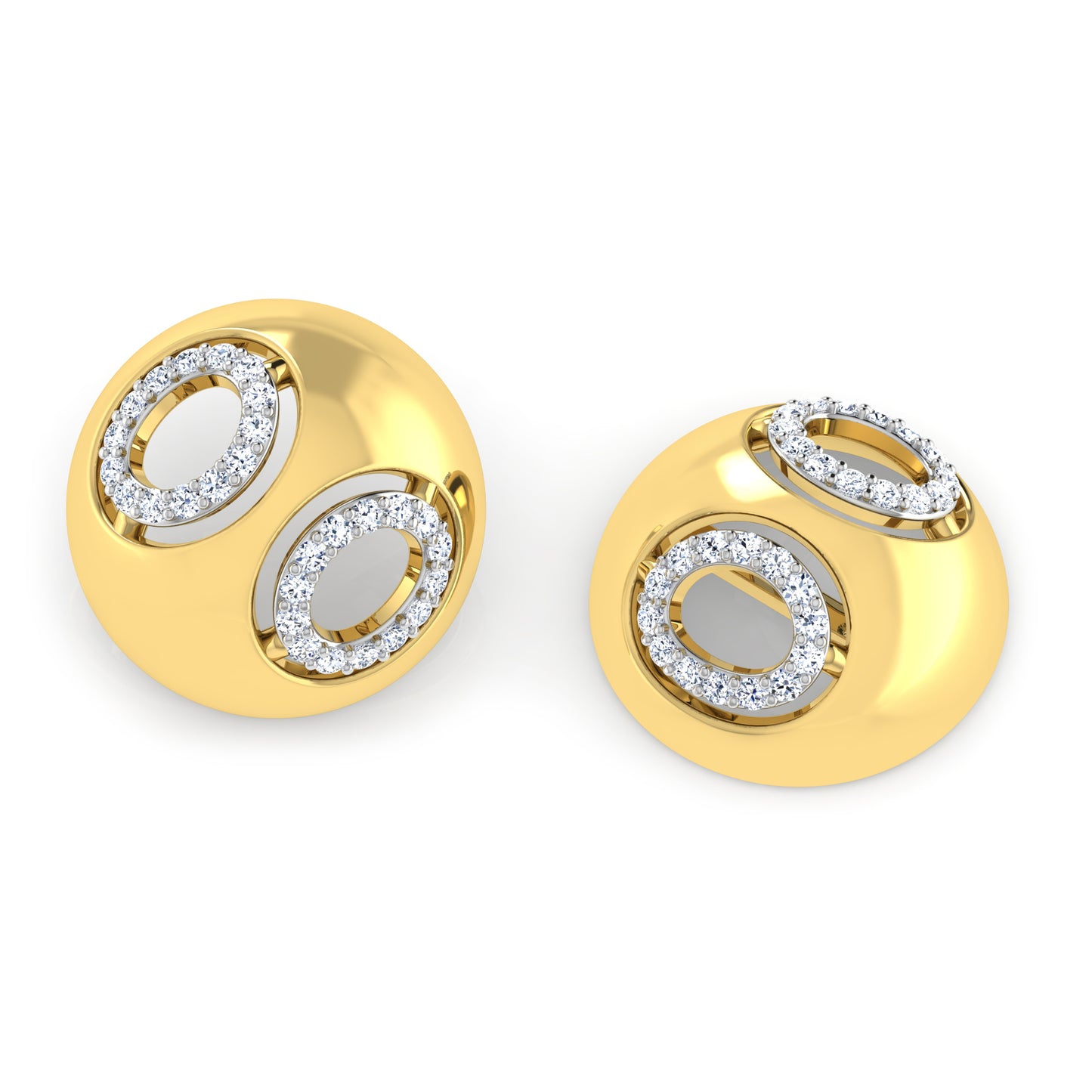 Luminescent Lavender Earrings 18K
