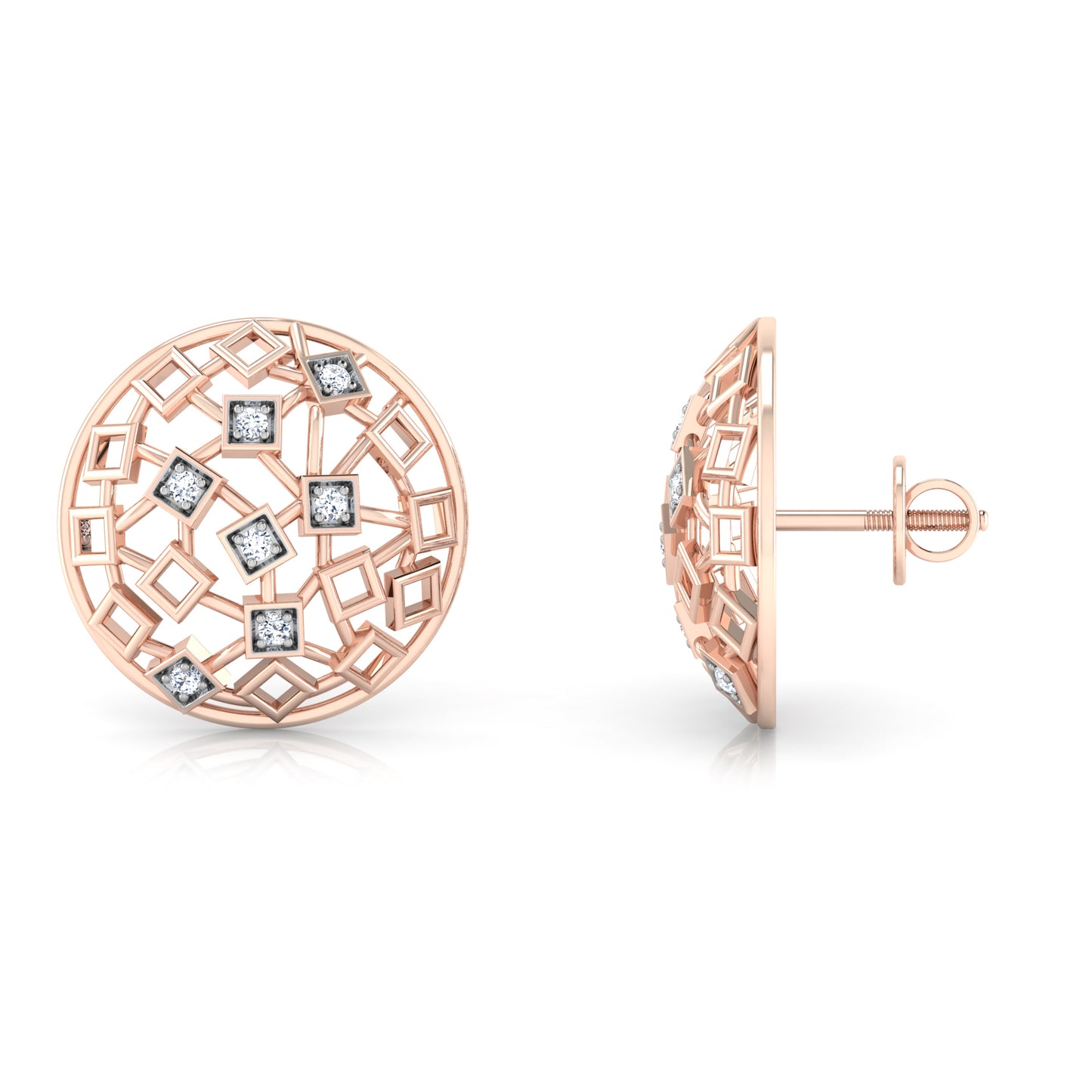 Enchanted Eden Earrings 18K