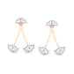 Whispering Waters Earrings 18K