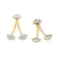 Whispering Waters Earrings 18K