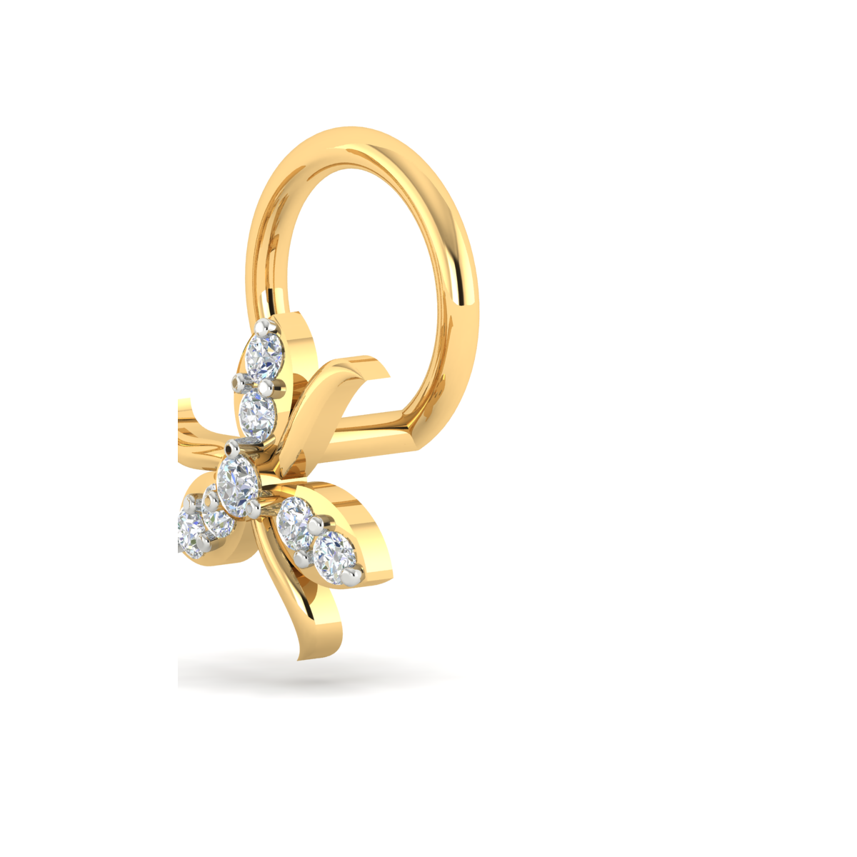 Aurora Serenity Nose Pin 18K