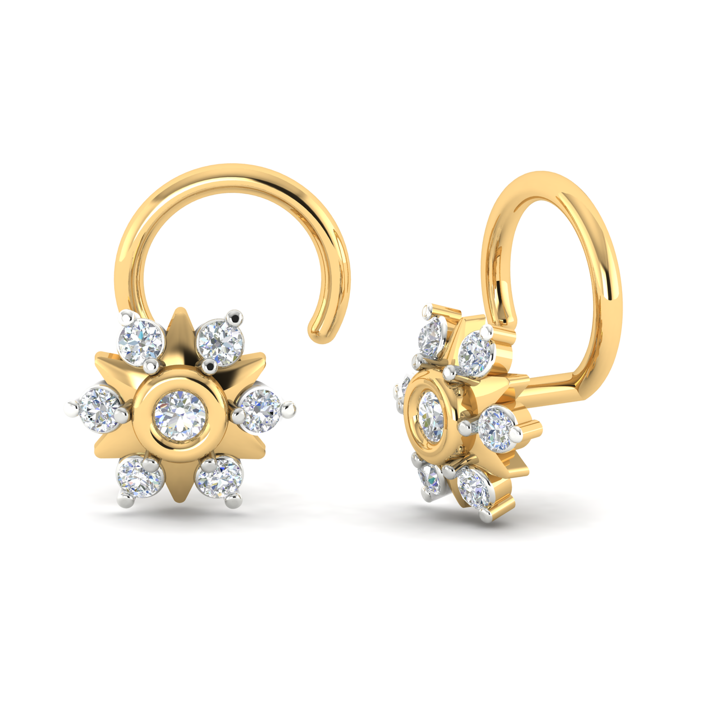 Luminous Whispers Diamond Pin 18K