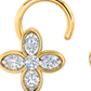 Opulent Cascade Diamond Pin