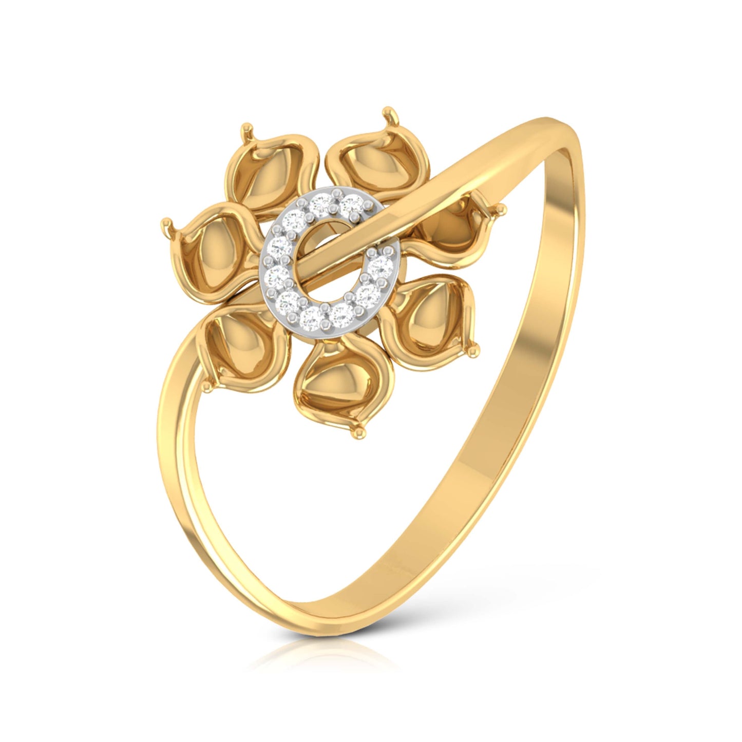 Opulent Opaline 18Kt Diamond Ring