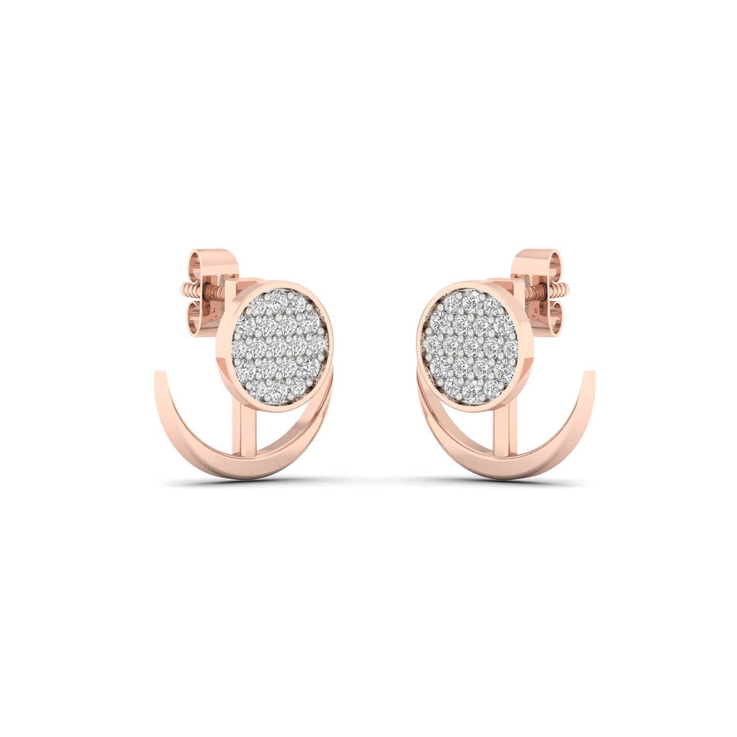 Moonlit Meadow Earrings 18K