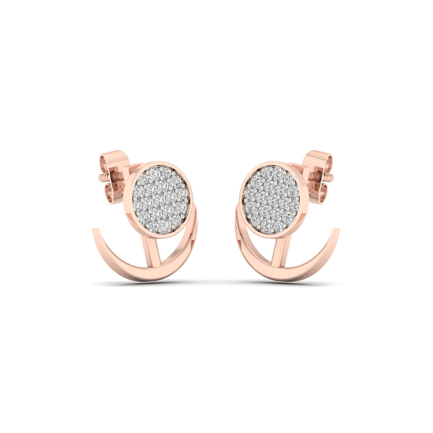 Moonlit Meadow Earrings 18K
