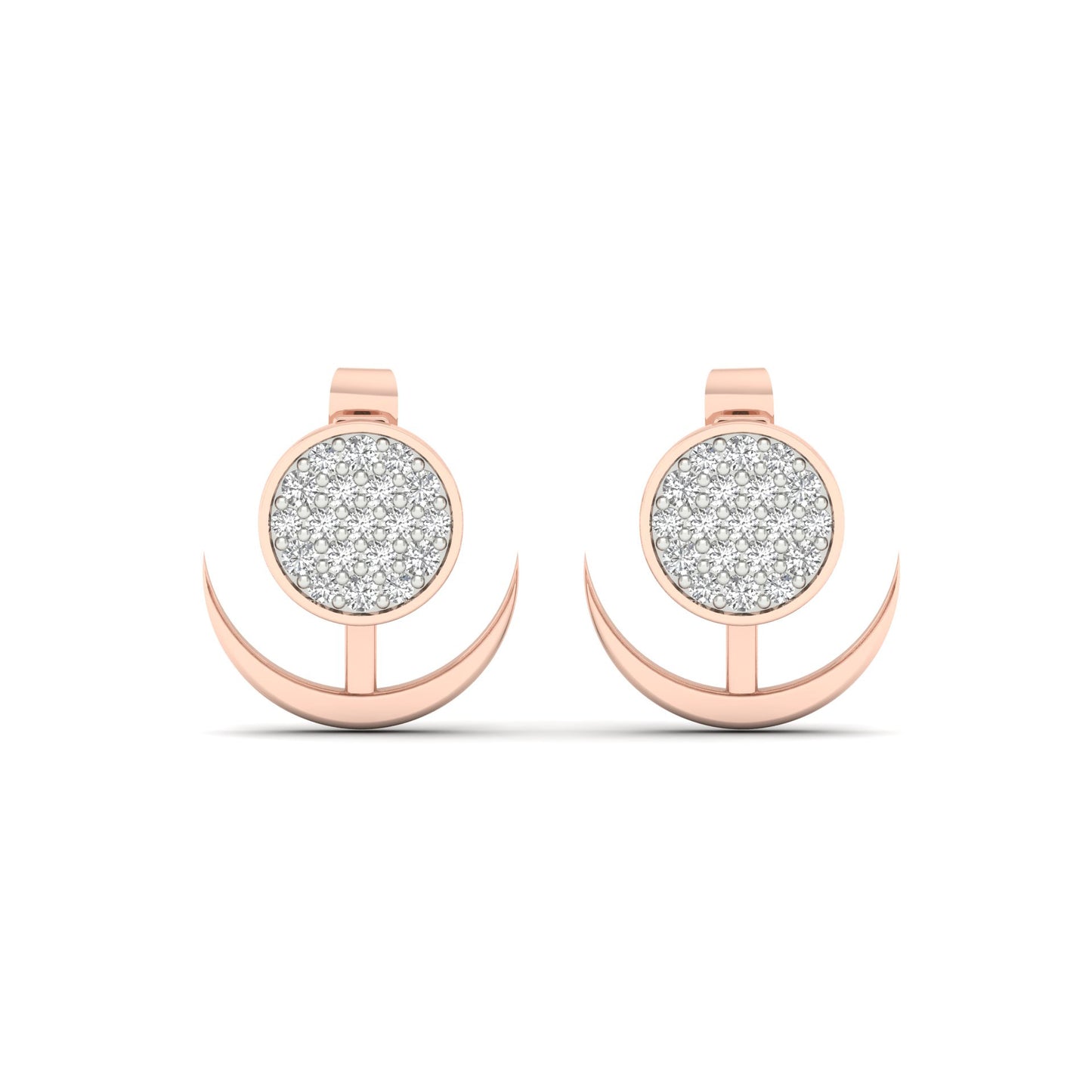 Moonlit Meadow Earrings 18K