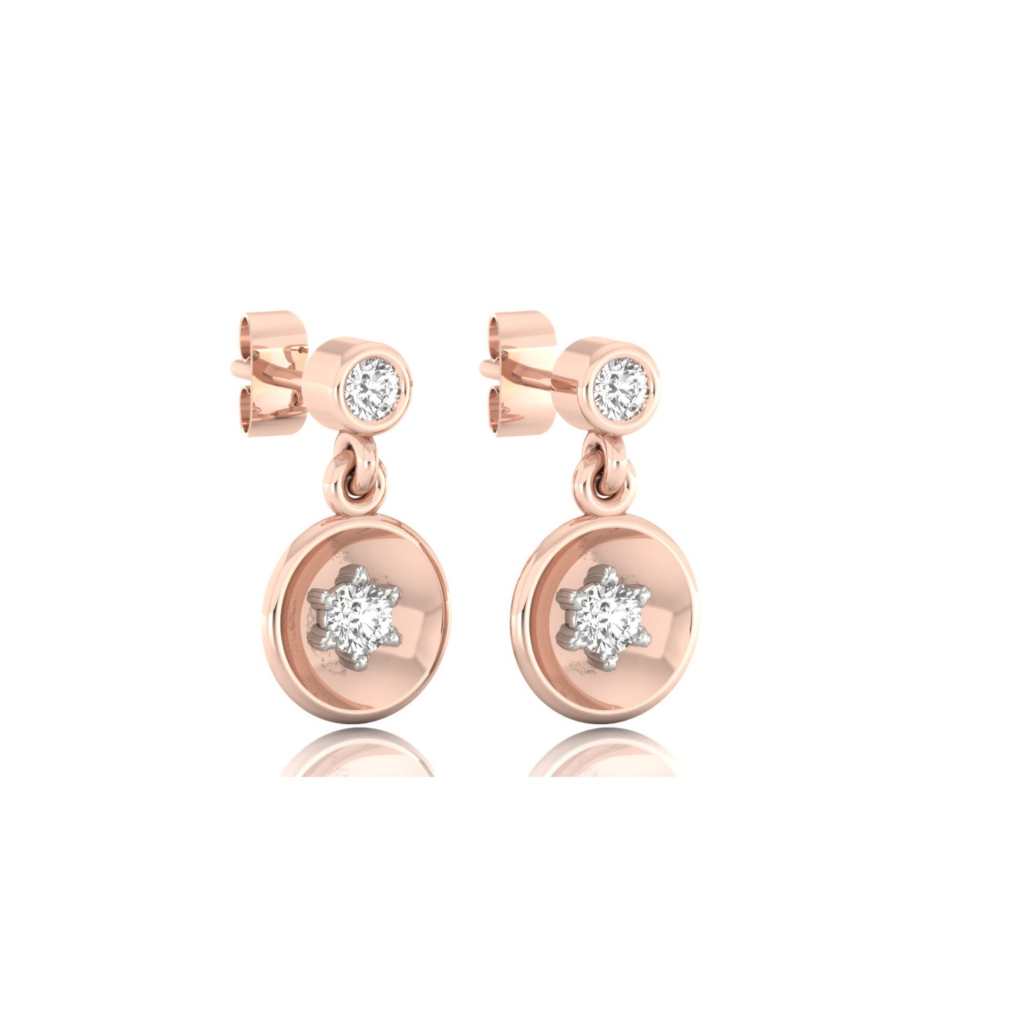 Celestial Cascade Earrings 18K