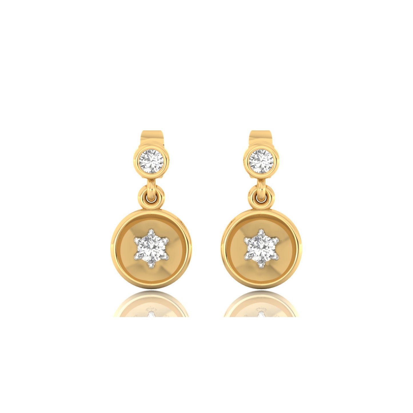 Celestial Cascade Earrings 18K