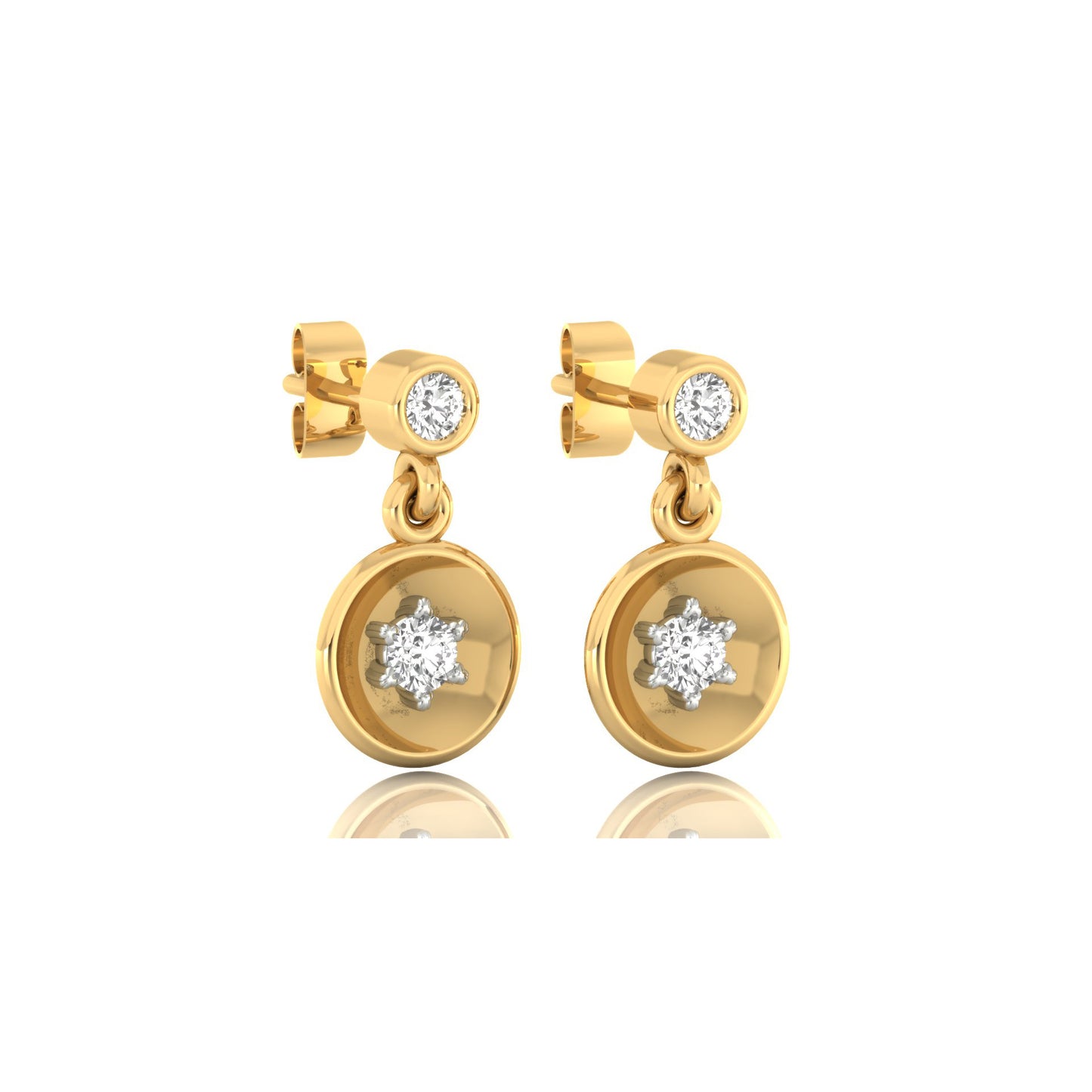 Celestial Cascade Earrings 18K