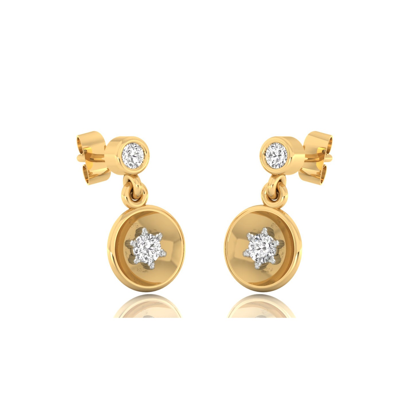 Celestial Cascade Earrings 18K