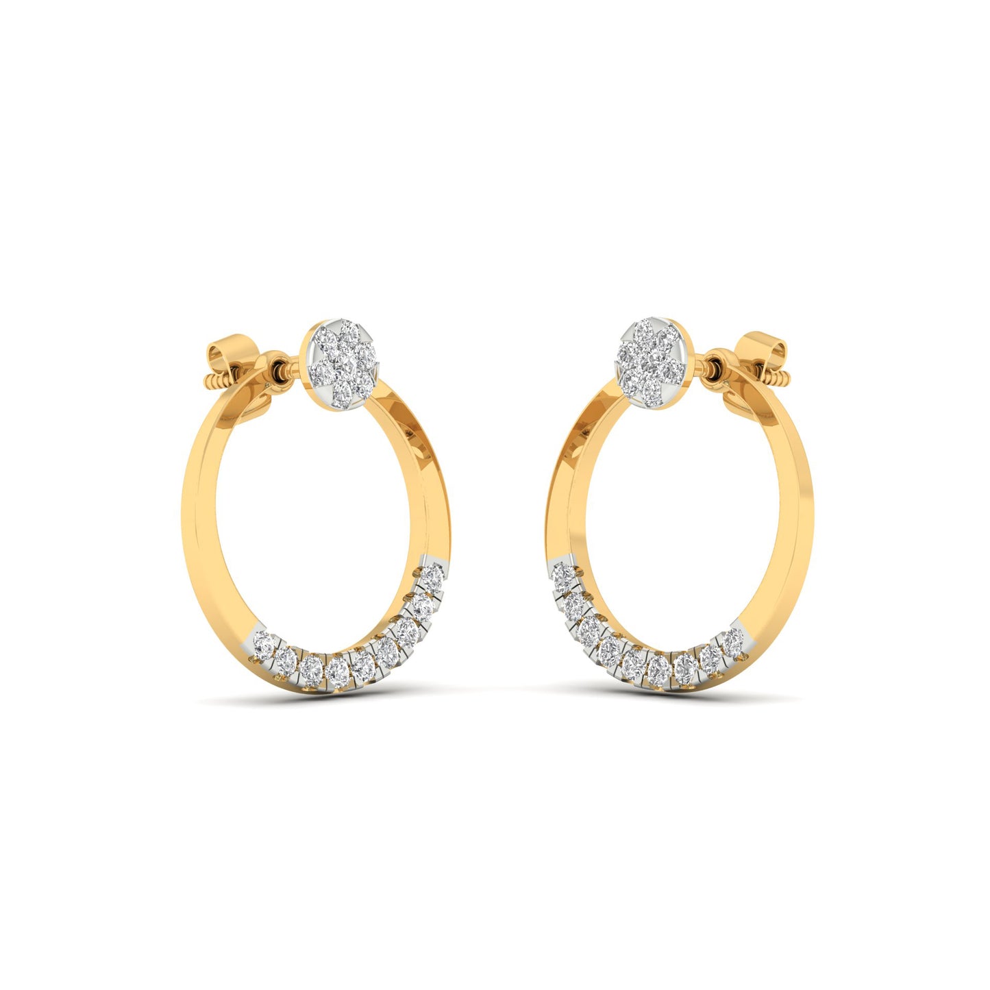 Prism Prismatica Earrings 18K