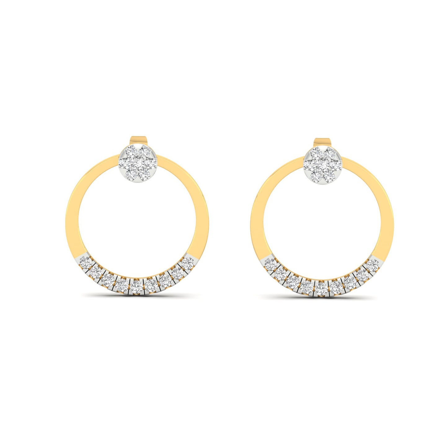 Prism Prismatica Earrings 18K