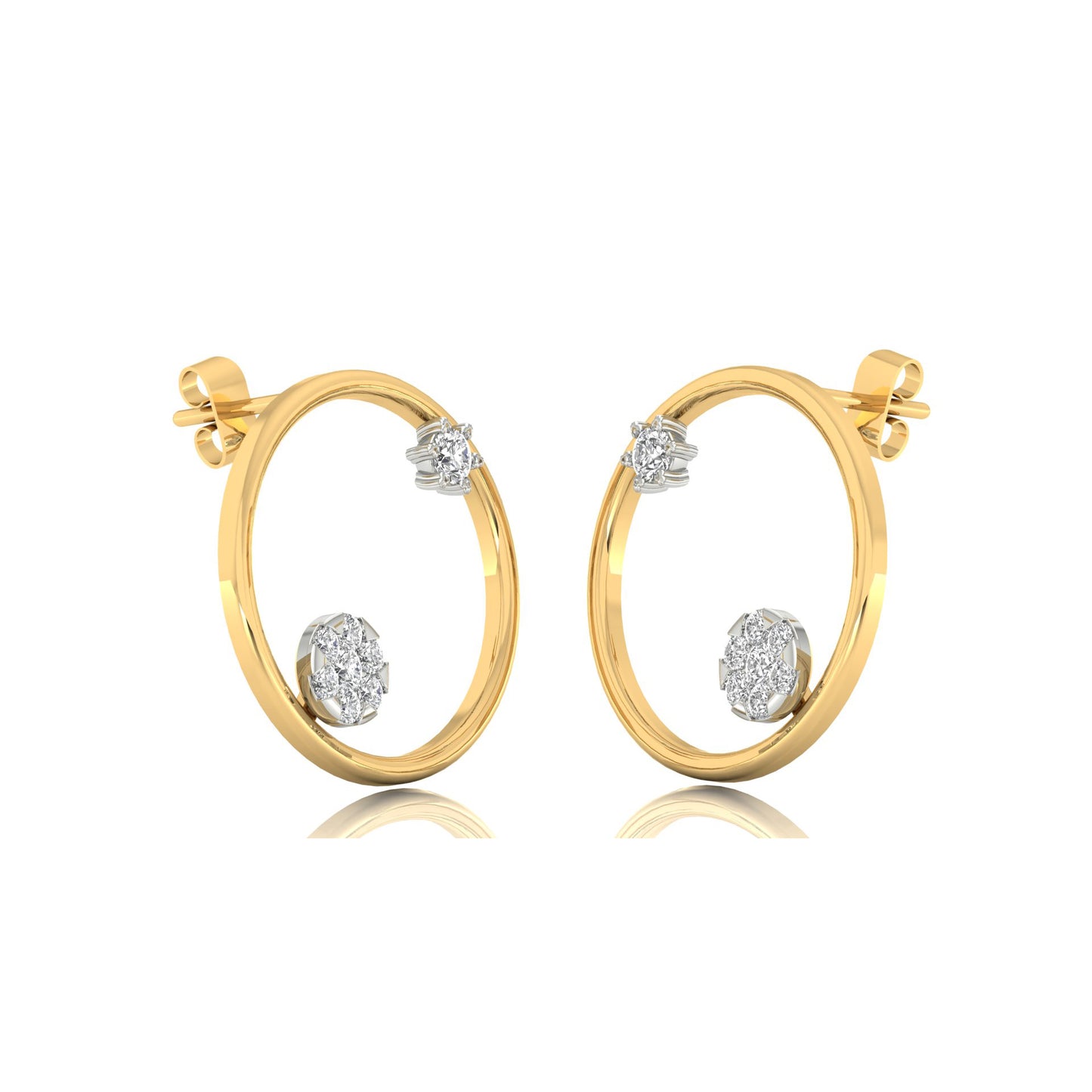 Majestic Mirage Earrings 18K
