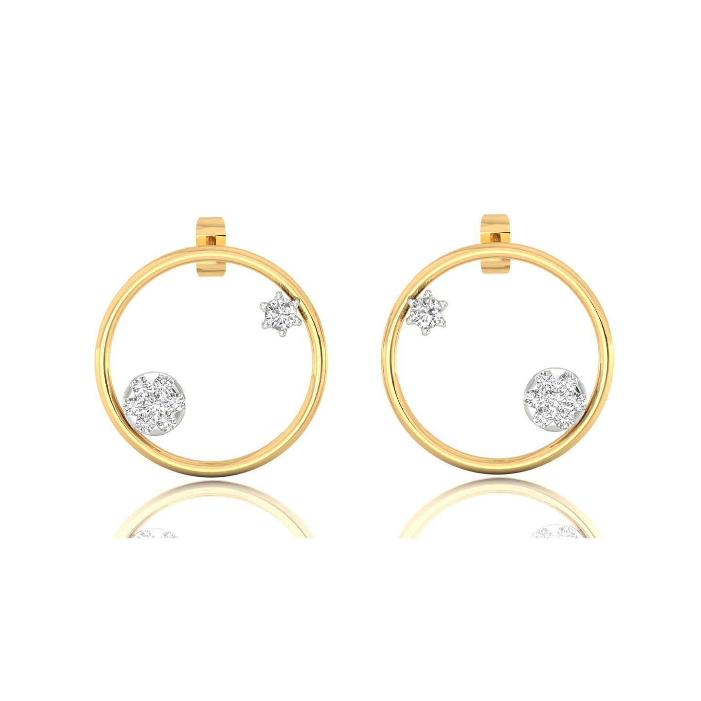 Majestic Mirage Earrings 18K