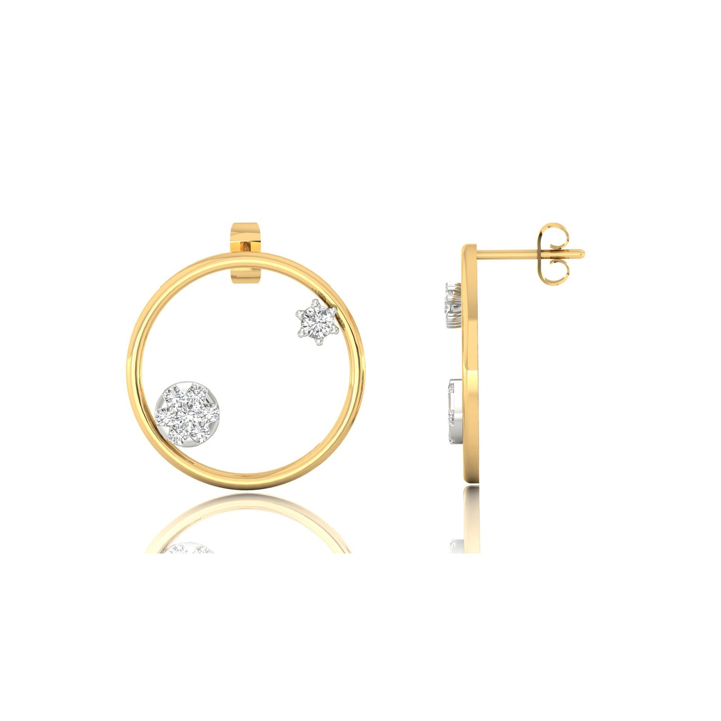 Majestic Mirage Earrings 18K
