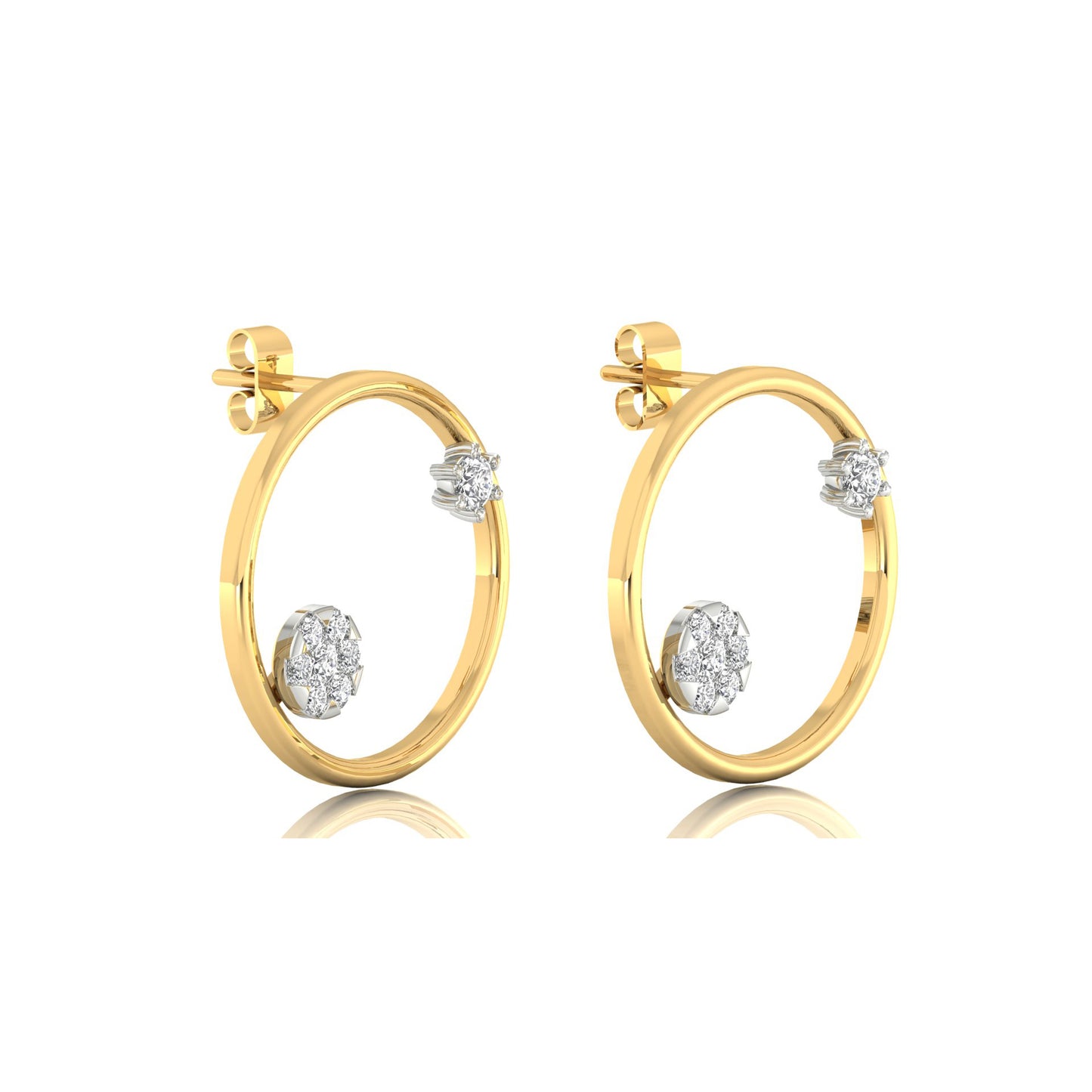 Majestic Mirage Earrings 18K