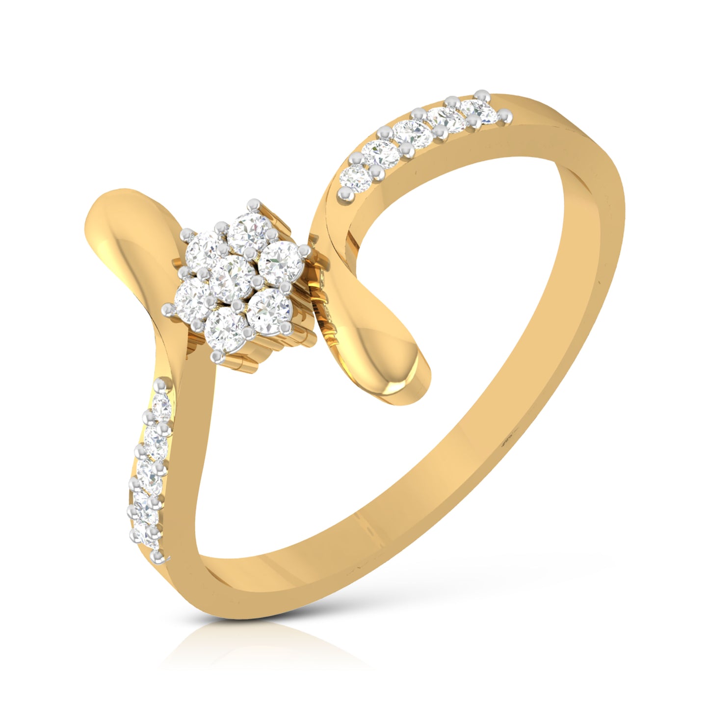 Gossamer Galaxy 14Kt Diamond Ring