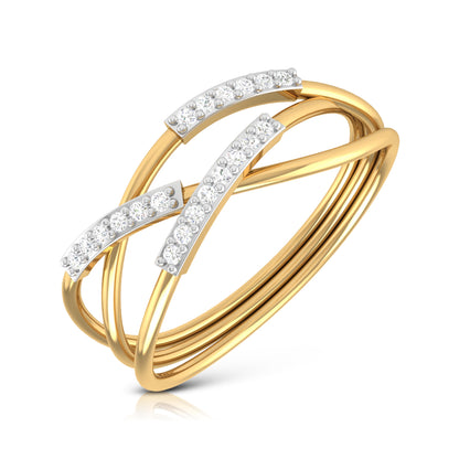 Whispering Waterside 14Kt Diamond Ring