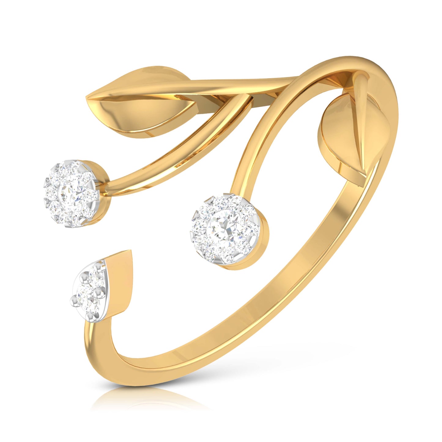 Opulent Oasis Opalique 14Kt Diamond Ring