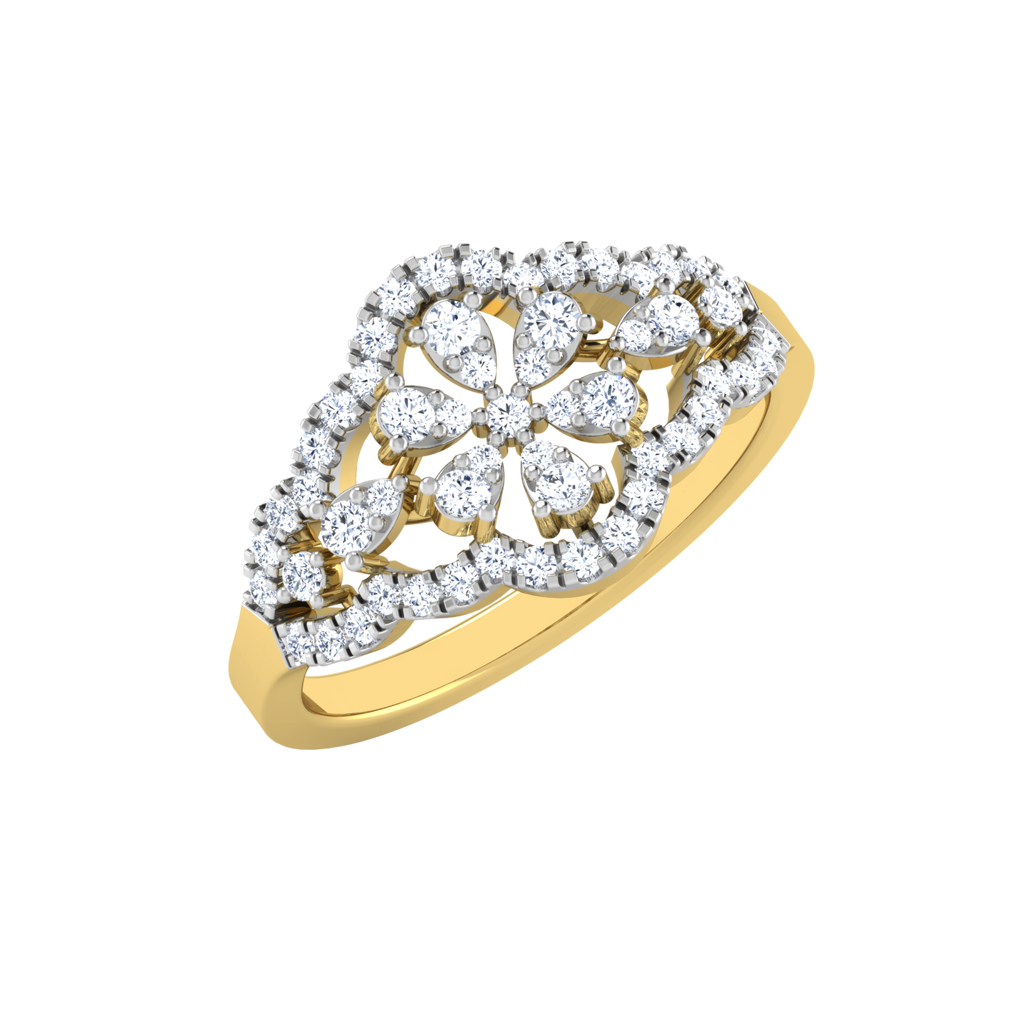 Enchanted Emberglow Eternal Diamondglow Ring