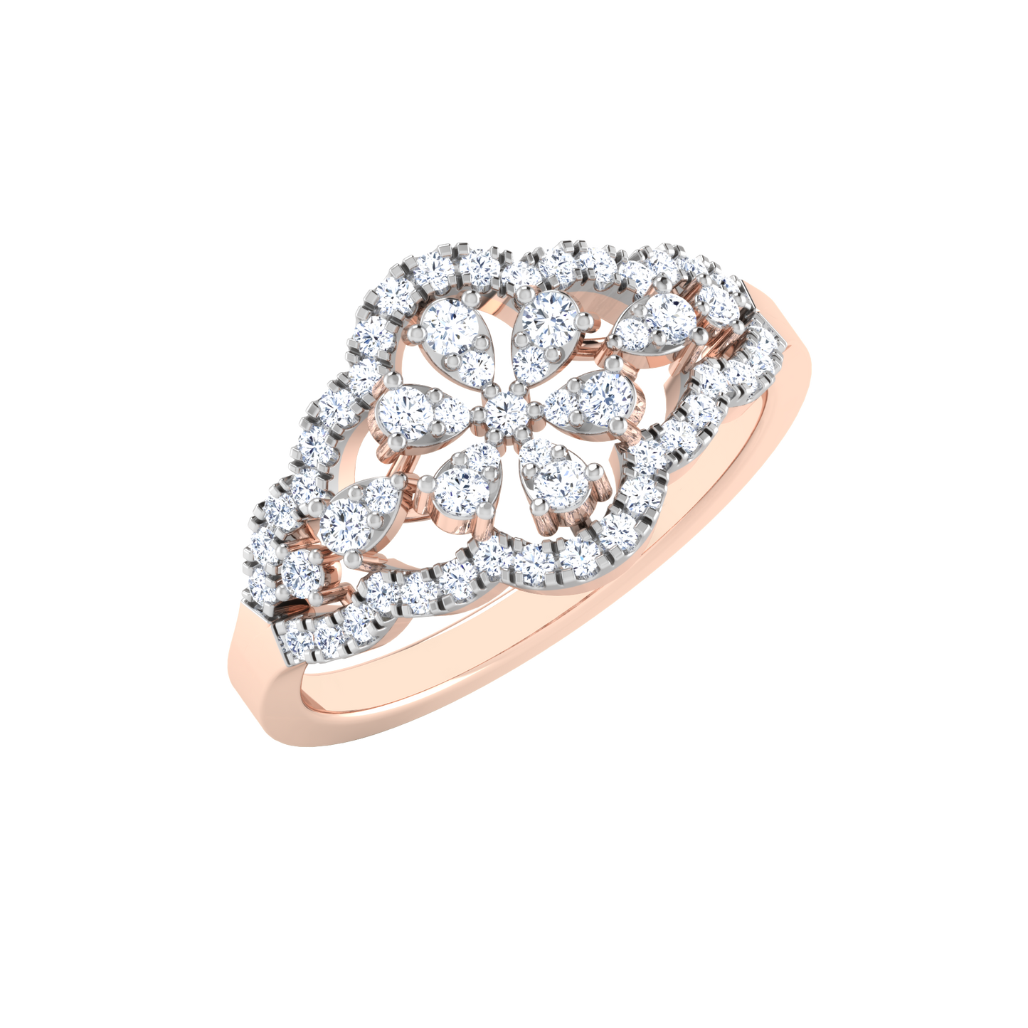 Enchanted Emberglow Eternal Diamondglow Ring