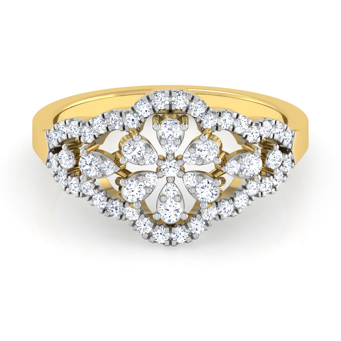 Enchanted Emberglow Eternal Diamondglow Ring