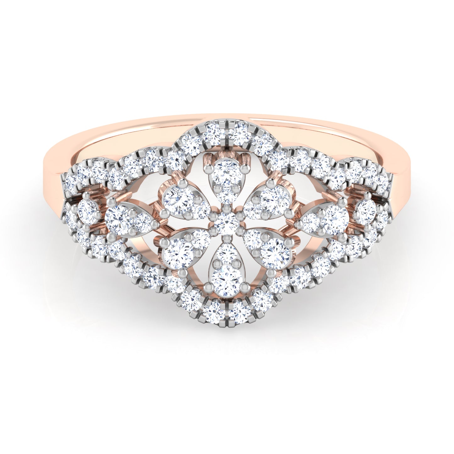 Enchanted Emberglow Eternal Diamondglow Ring