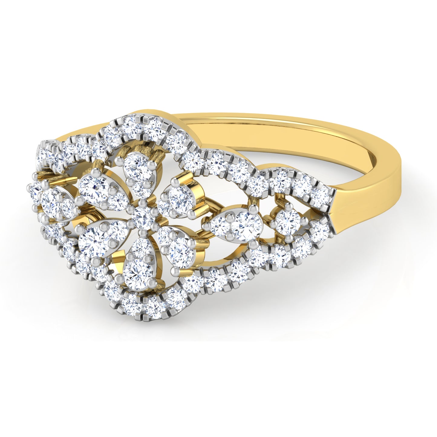 Enchanted Emberglow Eternal Diamondglow Ring